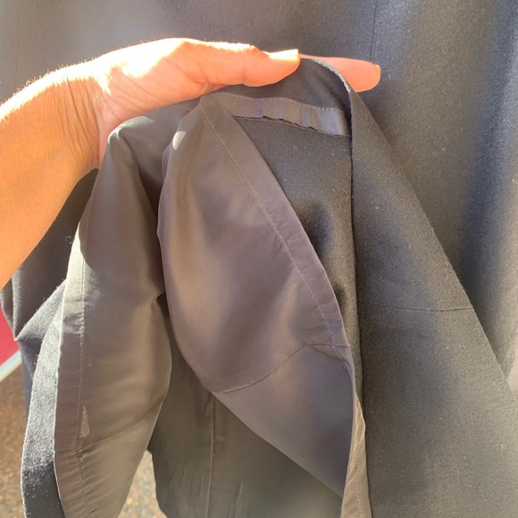 Talbots black A-line skirt wool size 4 - Picture 5 of 11